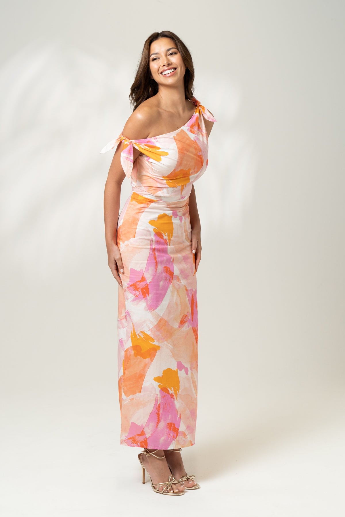 Ashley Drop Shoulder Midi Dress